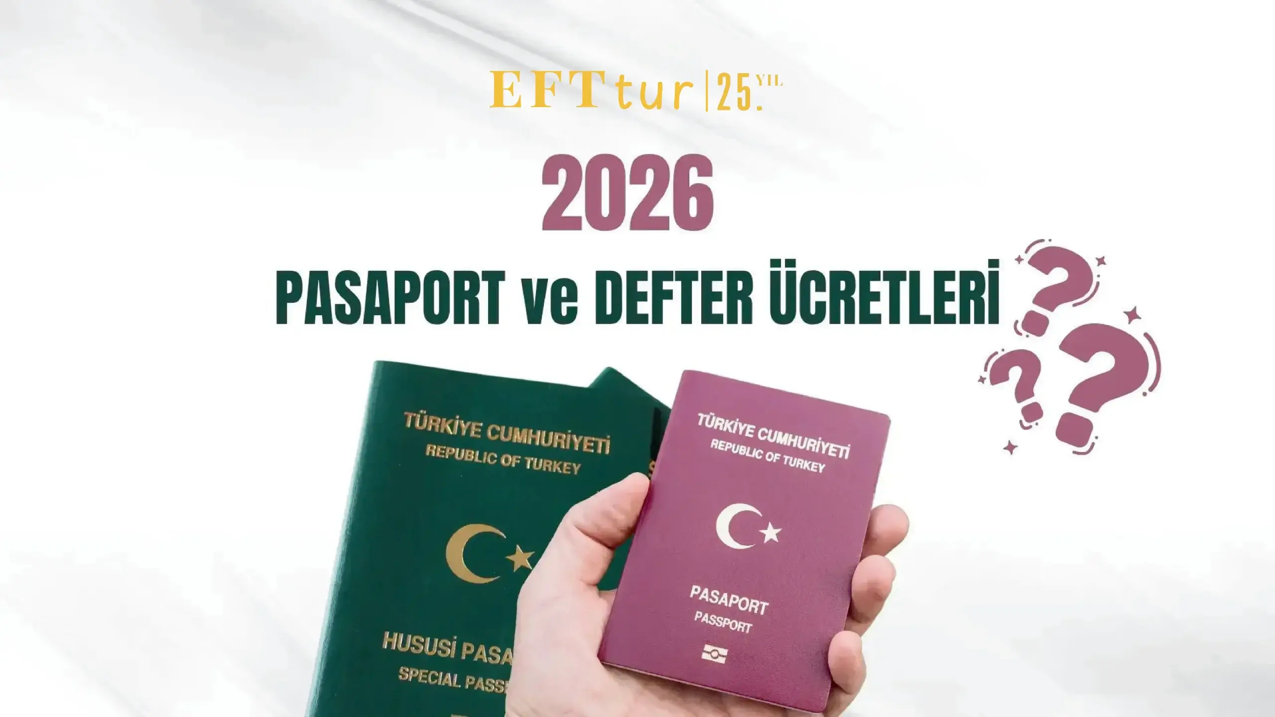 Pasaport Ücreti 2026