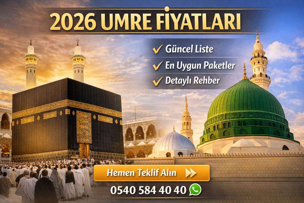 2026 Umre Fiyatları