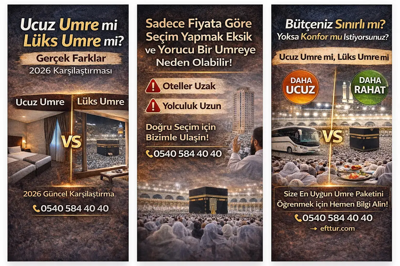 Ucuz Umre mi Lüks Umre mi? Gerçek Farklar (2026 Karşılaştırma Rehberi)