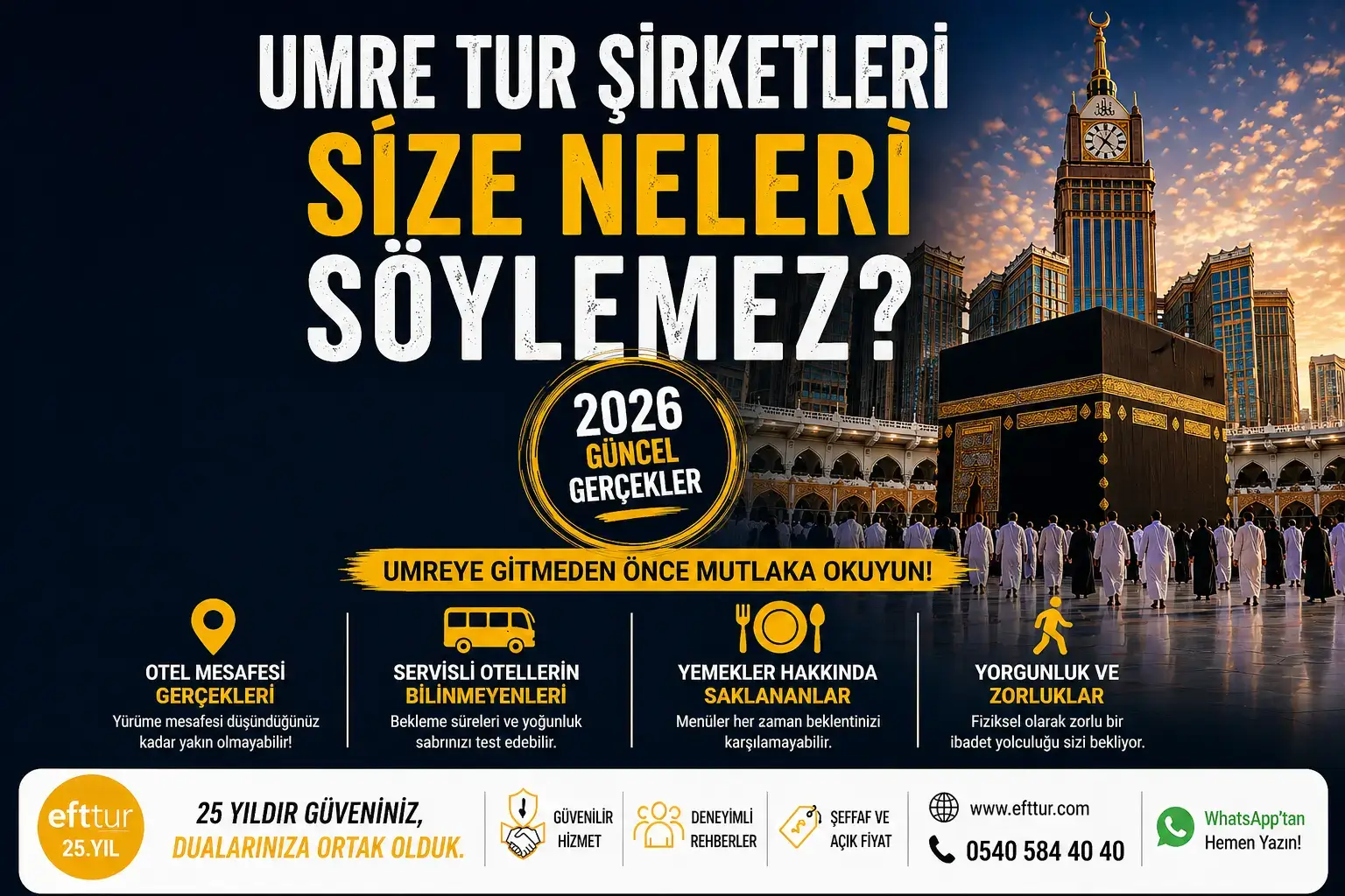 Umre Tur Şirketleri Size Neleri Söylemez? (2026 Gerçek Rehber)