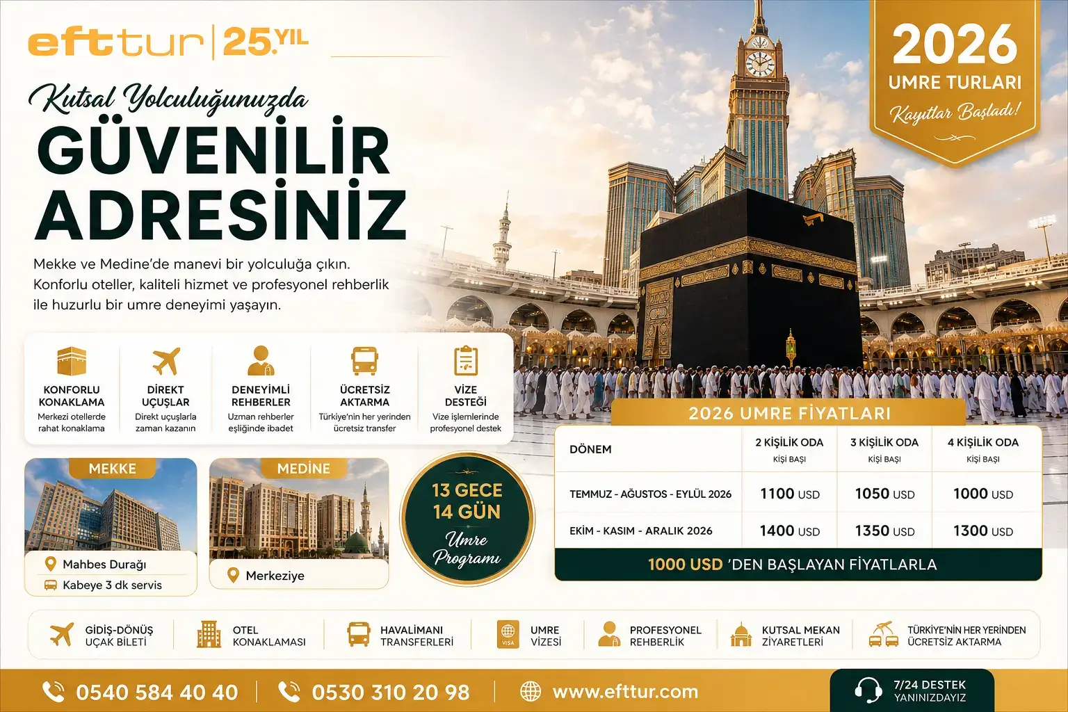 Umre Turları 2026