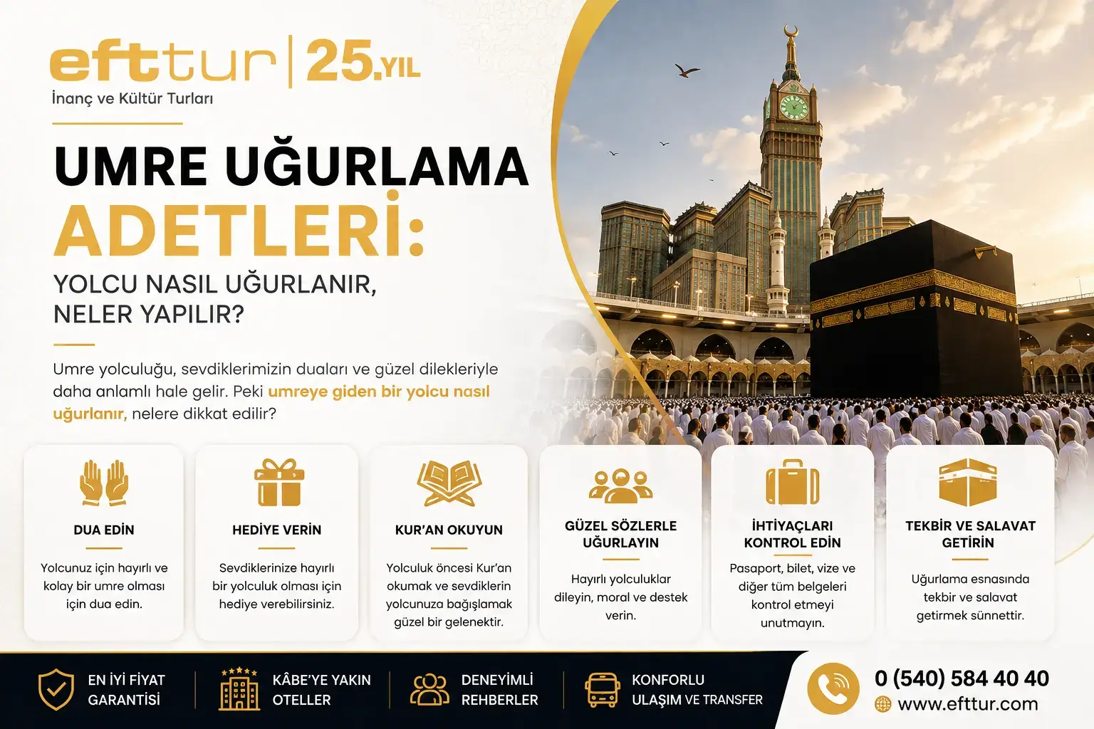Umre Uğurlama Adetleri: Yolcu Nasıl Uğurlanır, Neler Yapılır?
