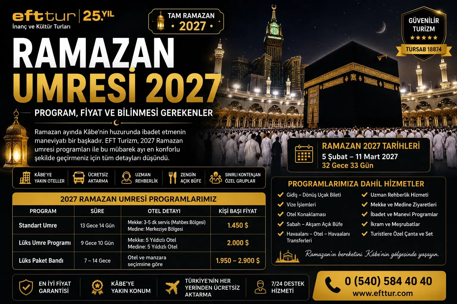 Ramazan Umresi 2027: Program, Fiyat ve Bilinmesi Gerekenler