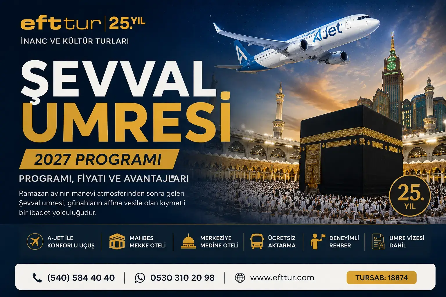Şevval Umresi Nedir? 2027 Programı, Fiyatı ve Avantajları